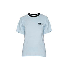 T-Shirt Tinturado Azul Gola