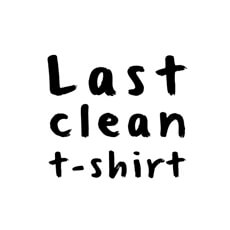 LAST CLEAN T-SHIRT