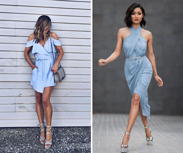 look para reveillon com azul serenity