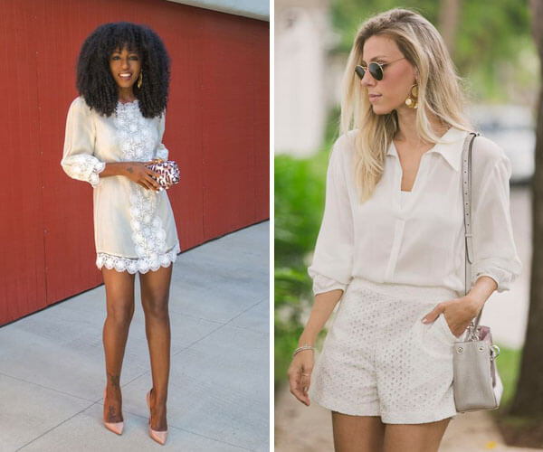 look para reveillon com branco