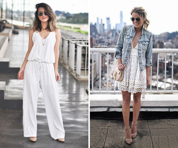 looks de verao branco