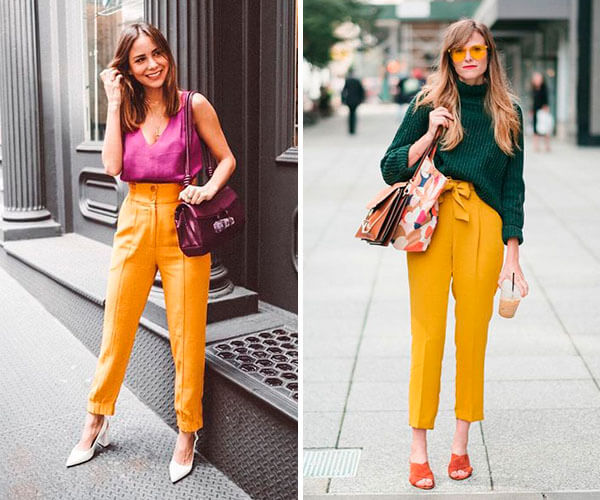 Looks com cores complementares: veja como montar um visual colorido