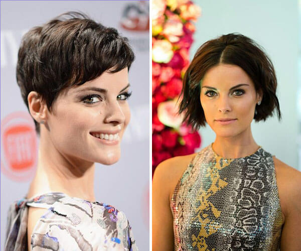jaimie alexander de cabelo curto